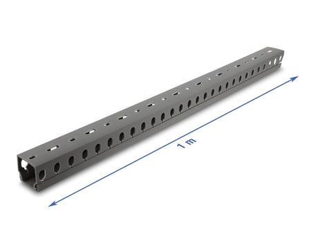 Delock 22028 Wiring Duct 30 X 30 Mm - Length 1 M Grey