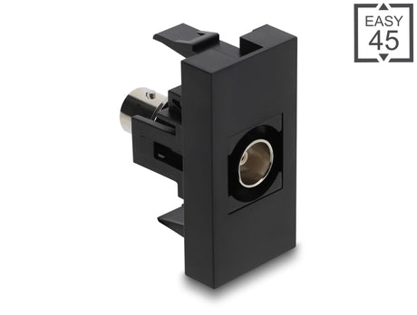 Delock 90960 Easy 45 Module Bnc Female To Bnc Female Black