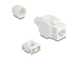 Delock 90721 Keystone Module Rj45 Jack To Lsa Cat.6A Utp 180° Toolfree
