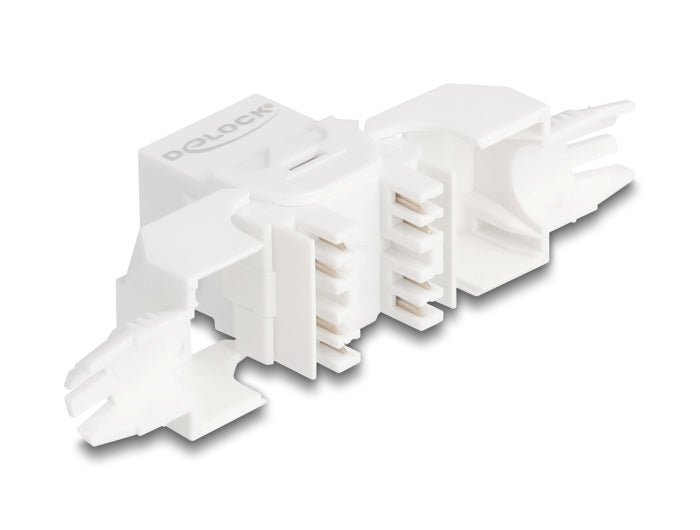 Delock 90721 Keystone Module Rj45 Jack To Lsa Cat.6A Utp 180° Toolfree