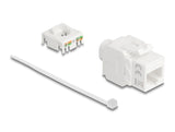 Delock 90722 Keystone Module Rj45 Jack To Lsa Cat.6A Utp 180° Toolfree