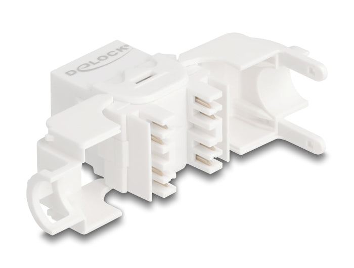 Delock 90722 Keystone Module Rj45 Jack To Lsa Cat.6A Utp 180° Toolfree
