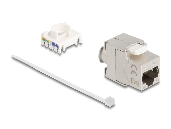 Delock 90723 Keystone Module Slimline / Shortbody Rj45 Jack To Lsa Cat.6A