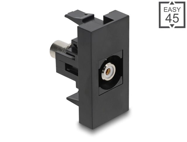 Delock 90958 Easy 45 Module Rca Female To Rca Female White / Black