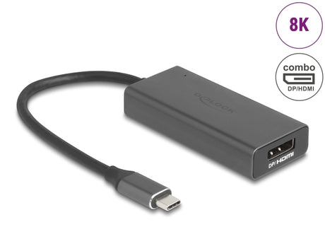 Delock 64316 Usb Type-C™ Adapter To Combo Hdmi / Displayport Port 8K