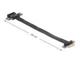Delock 81297 Pci Express X1 Male To X1 Slot Extension 30 Cm Riser Card