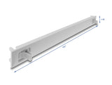 Delock 67274 19″ 1U Blind Panel Abs Plastic With Snap-In Function Grey