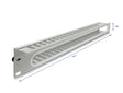 Delock 67278 19″ 1U Cable Management Routing Panel
