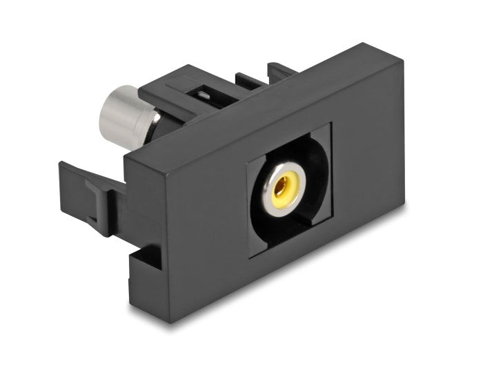 Delock 90957 Easy 45 Module Rca Female To Rca Female Yellow / Black