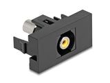Delock 90957 Easy 45 Module Rca Female To Rca Female Yellow / Black