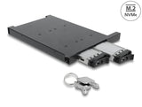 Delock 47138 Mobile Rack For 2 X M.2 Nmve Ssd With Sff-8654 Connector