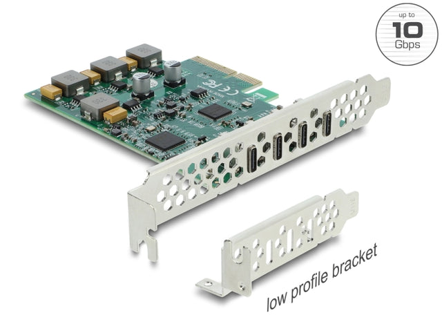 Delock 90935 Pci Express X4 Card To 4 X Usb Type-C� 10 Gbps