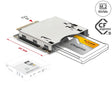 Delock 64362 Adapter M.2 Key M Male To Cfexpress Slot Type B