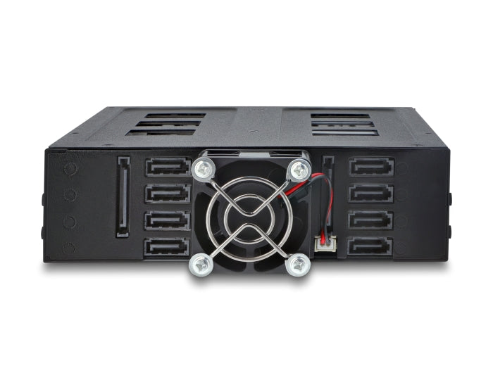 Delock 47172 5.25? Mobile Rack For 8 X 2.5? Sata Or Sas Hdd / Ssd With Lock
