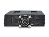 Delock 47172 5.25? Mobile Rack For 8 X 2.5? Sata Or Sas Hdd / Ssd With Lock
