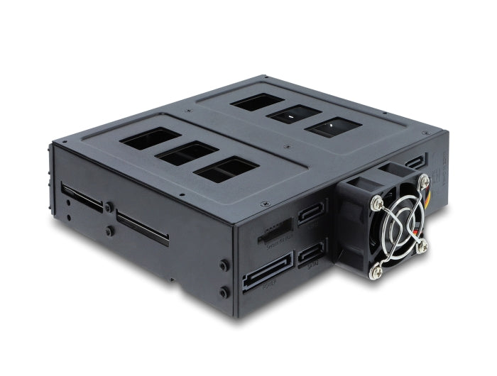 Delock 47141 5.25? Mobile Rack For 4 X 2.5? Sata Or Sas Hdd / Ssd With Lock