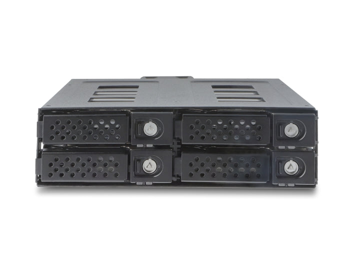 Delock 47141 5.25? Mobile Rack For 4 X 2.5? Sata Or Sas Hdd / Ssd With Lock