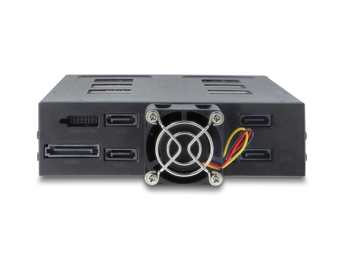 Delock 47141 5.25? Mobile Rack For 4 X 2.5? Sata Or Sas Hdd / Ssd With Lock