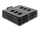 Delock 47142 5.25? Mobile Rack For 6 X 2.5? Sata Or Sas Hdd / Ssd With Lock