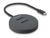 Delock 64364 Usb 20 Gbps M.2 Docking Station For 2 X M.2 Nvme Pcie Ssd