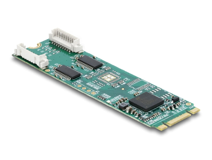 Delock 95284 M.2 Card To 2 X Serial Rs-232 Db9