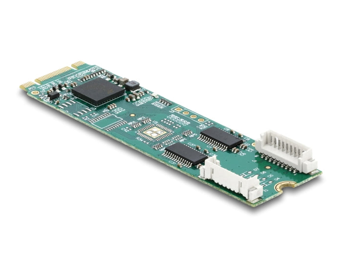 Delock 95284 M.2 Card To 2 X Serial Rs-232 Db9
