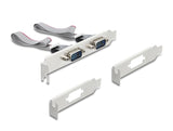 Delock 95284 M.2 Card To 2 X Serial Rs-232 Db9
