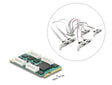 Delock 95283 Mini Pcie To 8X Rs-232 Db9 Serial Card