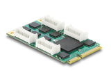Delock 95283 Mini Pcie To 8X Rs-232 Db9 Serial Card