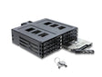 Delock 47172 5.25? Mobile Rack For 8 X 2.5? Sata Or Sas Hdd / Ssd With Lock