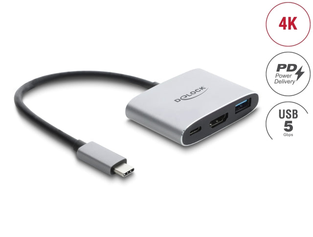 Delock 64368 Usb Type-C� Adapter To Hdmi 4K 60 Hz