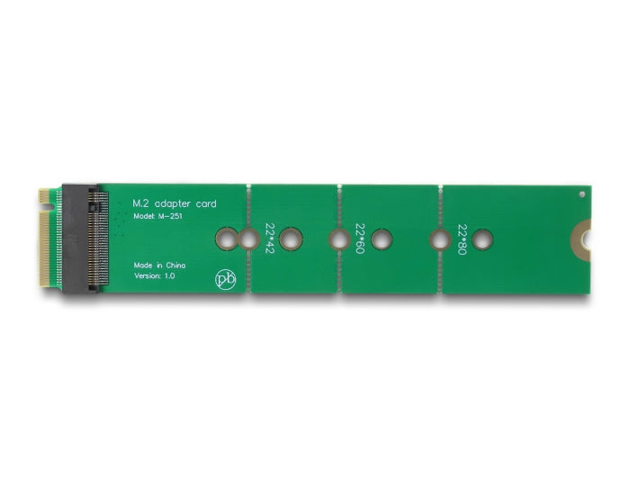 Delock 64367 Adapter M.2 Key M Male To M.2 Key M Slot, Port Saver And Extension