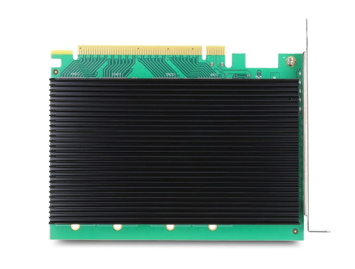Delock 90709 Pci Express 5.0 X16 Card To 4 X Internal Nvme M.2 Key M