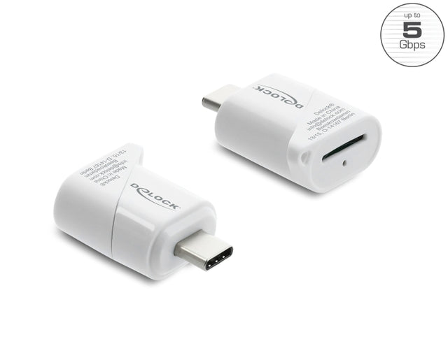 Delock 91427 Mini Card Reader Usb Type-C™ For Micro Sd Memory Cards