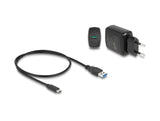 Delock 64364 Usb 20 Gbps M.2 Docking Station For 2 X M.2 Nvme Pcie Ssd