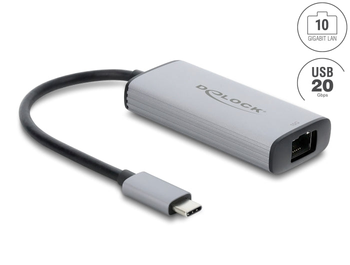 Delock 81590 Usb Type-C™ Network Adapter 10 Gigabit Lan 1 X Rj45