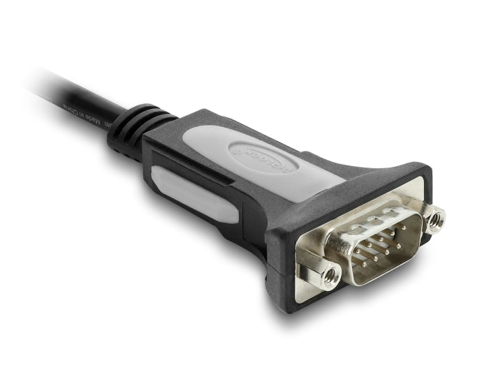 Delock 66922 Adapter Usb 2.0 Type-A To 1 X Serial Rs-232 D-Sub 9 Pin Male, 3M