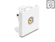 Delock 91814 Easy 45 Module Rca Female To Rca Female Yellow / White