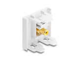 Delock 91817 Easy 45 Module Rca Female To Rca Female Gold Plated Yellow / White