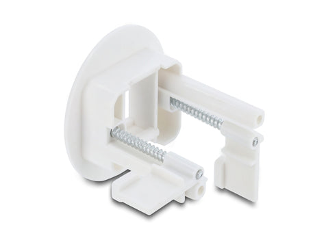 Delock 91381 Keystone Module Holder For Wall Mounting / Desktop Mounting White