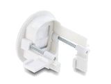 Delock 91382 Cable Bushing With Brush For Wall Mounting / Desktop Mounting White