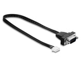Delock 91277 Rs-232 Cable Db9 Male To Jst Xh 4-Pin Female 25Cm