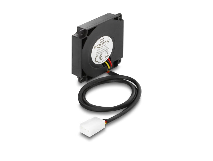 Delock 67488 Radial Fan / Blower Fan 12V Dc 40 X 40 X 10Mm, 3 Pin Fan Connector