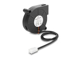 Delock 67490 Radial Fan / Blower Fan 12V Dc 50 X 50 X 15Mm, 3 Pin Fan Connector