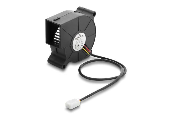 Delock 67492 Radial Fan / Blower Fan 12V Dc 60 X 60 X 25Mm, 3 Pin Fan Connector