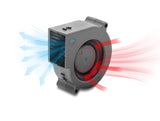 Delock 67495 Radial Fan / Blower Fan 12V Dc 75 X 75 X 30Mm, 3 Pin Fan Connector