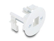 Delock 91381 Keystone Module Holder For Wall Mounting / Desktop Mounting White