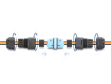 Delock 87243 Cable Connector With Clamp Connection 3 Pin, Cable Diameter 5 - 9Mm
