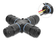 Delock 87247 Connector X-Shape W/ Clamp Connection 3 Pin, Cable Diameter 5 - 9Mm