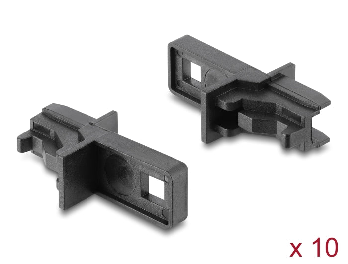 Delock 87254 Dust Cover For E2000 Simplex Jack 10 Pieces Black